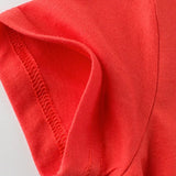 Summer Solid Color Children Cotton T-shirt 2-10Y kids clothing - Tophatter Daily Deals