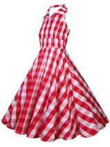 Retro Halter Party Midi Dresses Midi Dresses - Tophatter Daily Deals