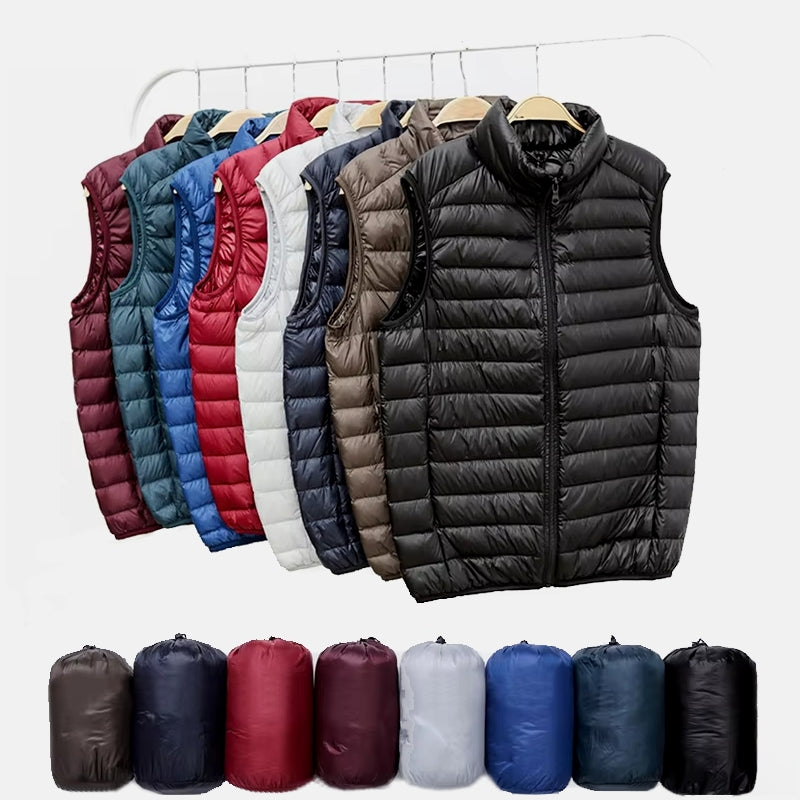 Warm Vest Ultra Light Down For Men Men Jackets - Tophatter Daily Deals