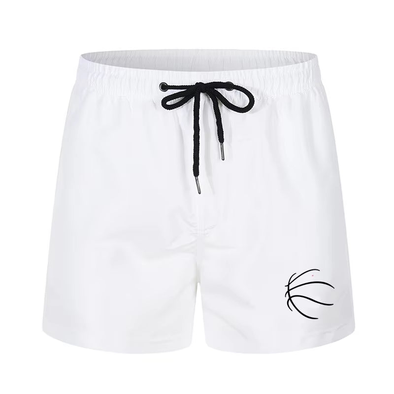 Men Swim Shorts Swim Trunks Quick Dry Board Shorts White Pants - Tophatter Daily Deals