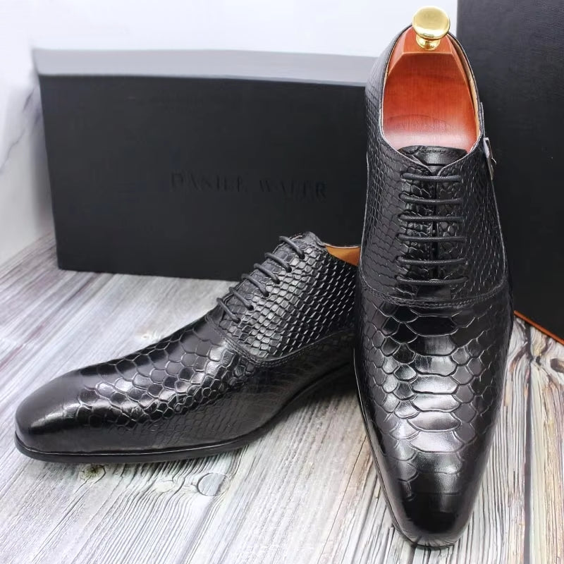 Modern Gentleman Business Shoes Men Dresses Shoes - Tophatter Daily Deals