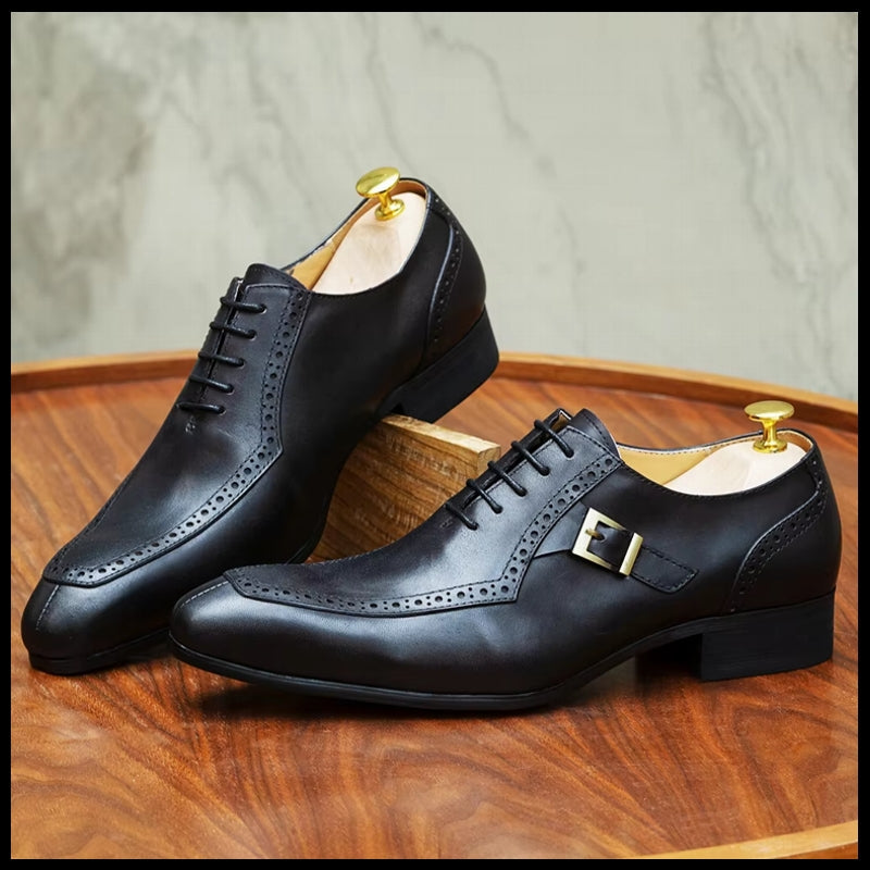Oxford Brogue Shoes Business Formal Occasions Men Dresses Shoes - Tophatter Daily Deals