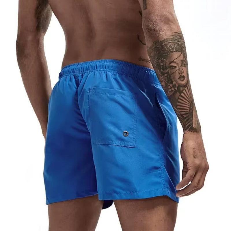 Men Sport Shorts and Swim Trunks Blue Pants - Tophatter Daily Deals