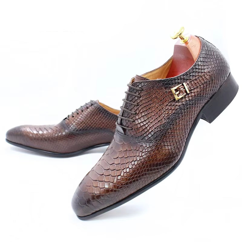 Modern Gentleman Business Shoes Men Dresses Shoes - Tophatter Daily Deals