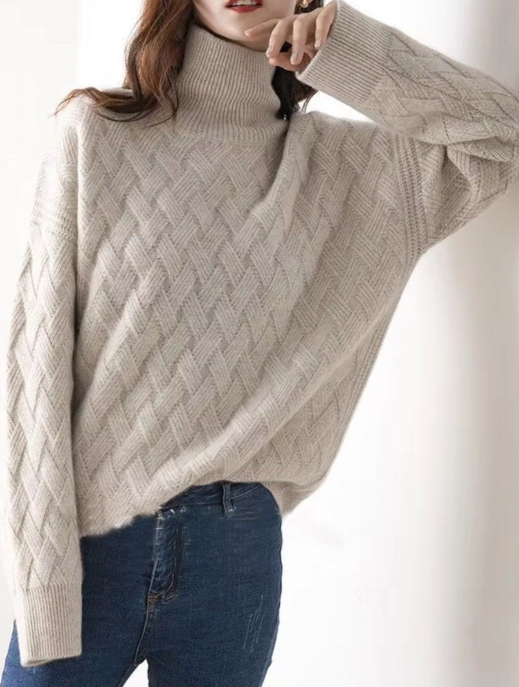 Women Loose Sweater Winter Long Sleeve Blouse Blouses - Tophatter Daily Deals