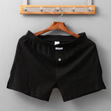 Stretch Cotton Underwear Men Boxer Shorts Black Men Briefs - Tophatter Daily Deals