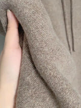 Loose Wool Knitted Wide-leg Trousers for Women Pants - Tophatter Daily Deals