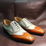 Luxury Leather Crocodile Pattern Oxford Shoes Men Dresses Shoes - Tophatter Daily Deals