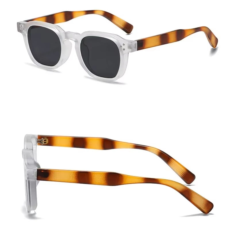 Fashion Vintage Rivet Oval Sunglasses Sunglasses - Tophatter Daily Deals