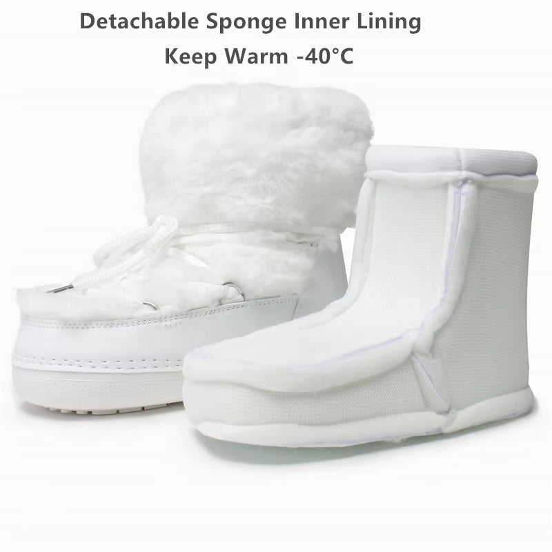 Winter Fur Women Snow Boots Snow Boots - Tophatter Daily Deals