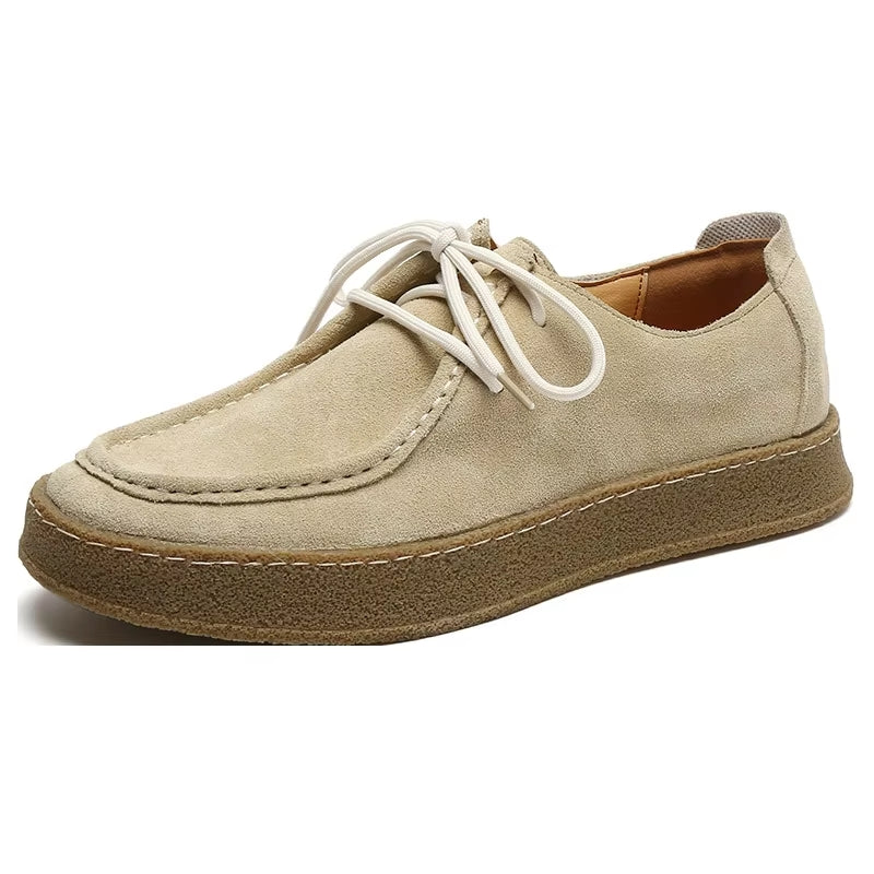Fashion Men Classic Retro Suede Shoes Men Dresses Shoes - Tophatter Daily Deals