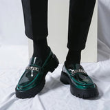 British Style Men Wedding Leather Shoes Loafers - Tophatter Daily Deals