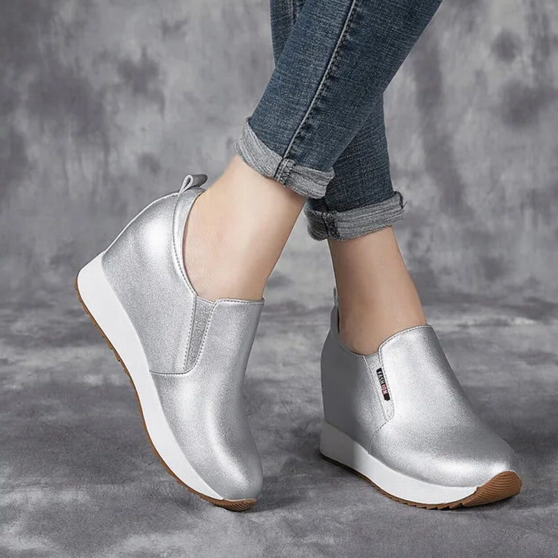 Genuine Leather Ankle Boot for Women 7cm Boots - Tophatter Daily Deals