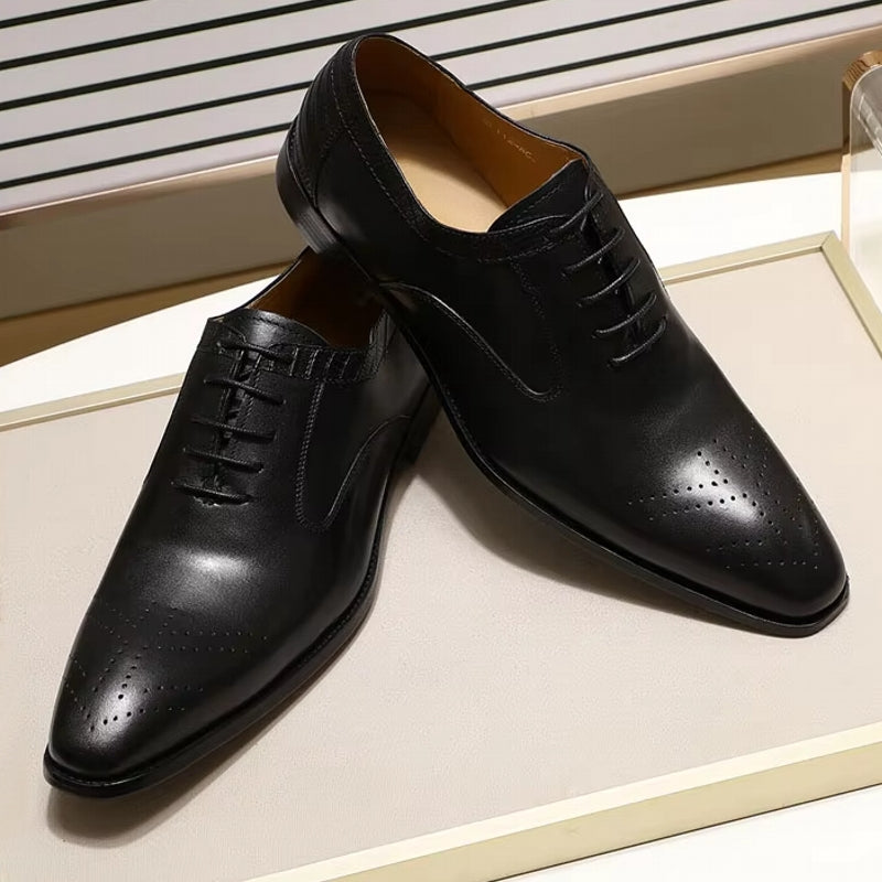 Luxury Cow Genuine Leather Men Shoes Men Shoes - Tophatter Daily Deals