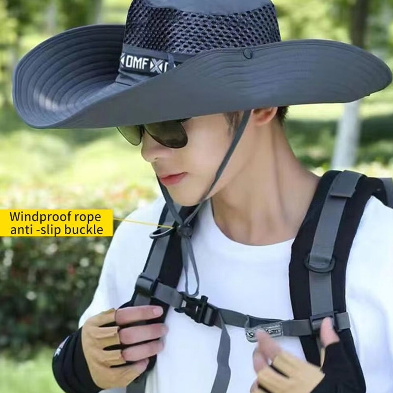 Summer Large Sun Hat Men and Women Cap - Tophatter Daily Deals