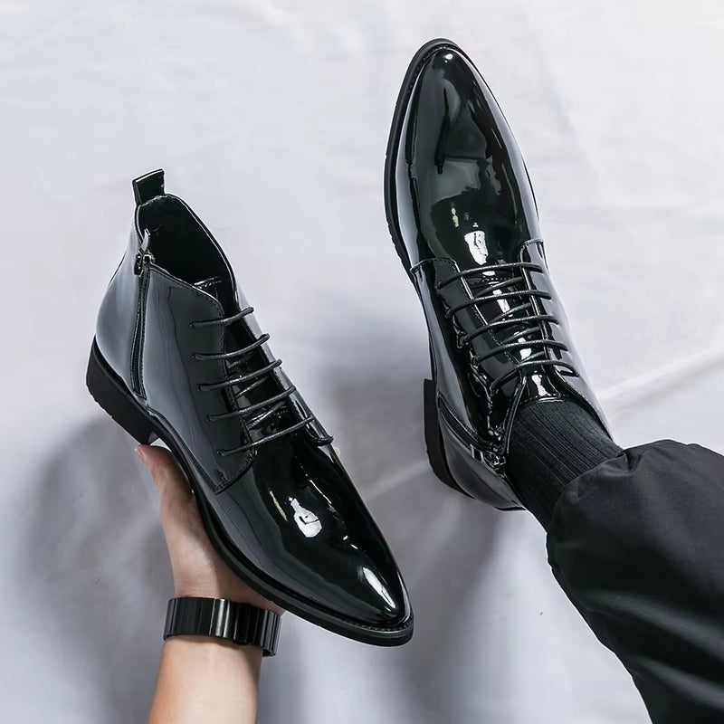 Oxford Shoes Men Dress Bling Purple Shoes Men Dresses Shoes - Tophatter Daily Deals