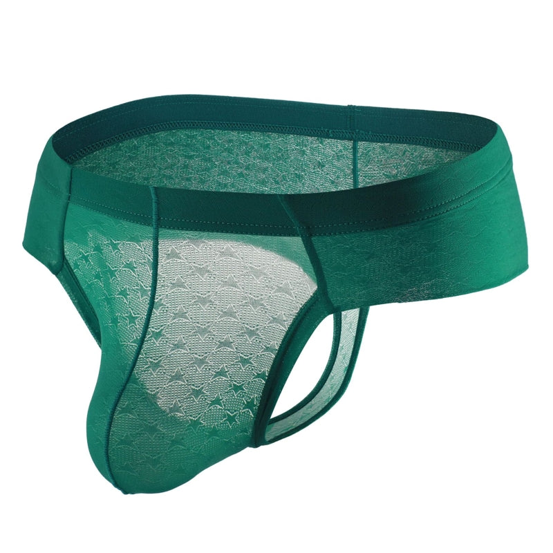 Men Briefs Ice Silk Underwear Green Men Briefs - Tophatter Daily Deals