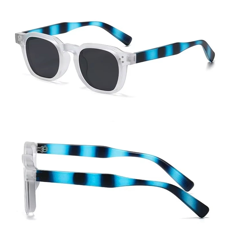 Fashion Vintage Rivet Oval Sunglasses Sunglasses - Tophatter Daily Deals