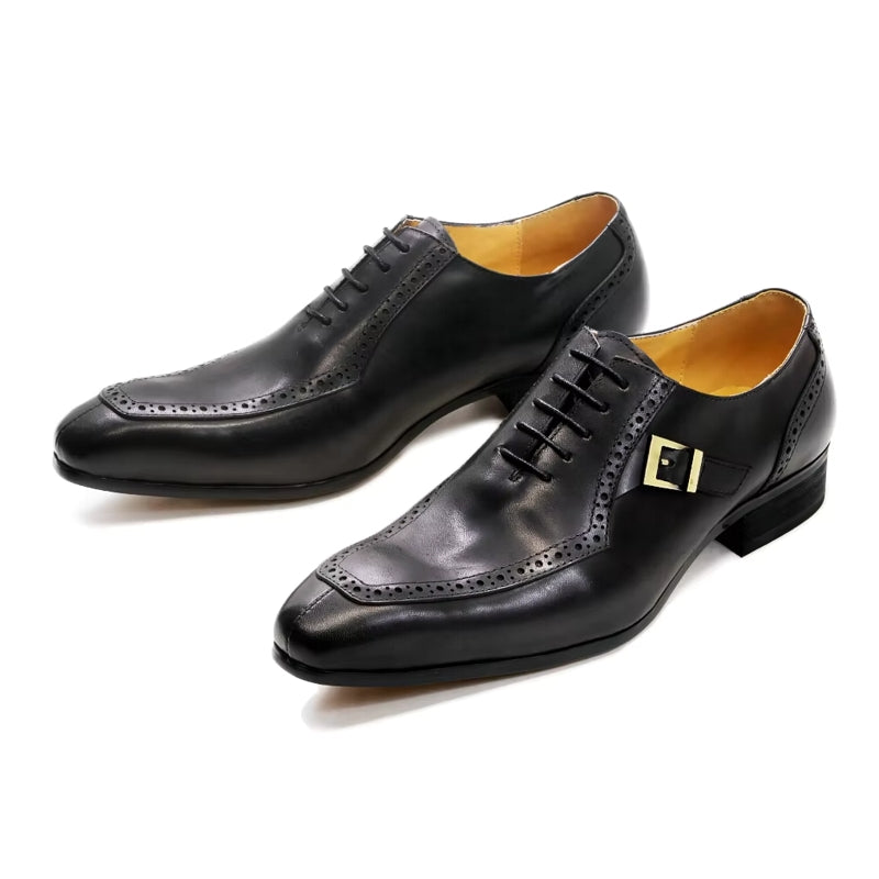 Oxford Brogue Shoes Business Formal Occasions Men Dresses Shoes - Tophatter Daily Deals