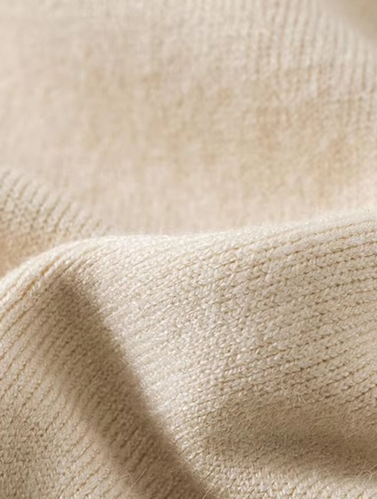 The Elegant Thick Slim Knitted Pullover Blouses - Tophatter Daily Deals