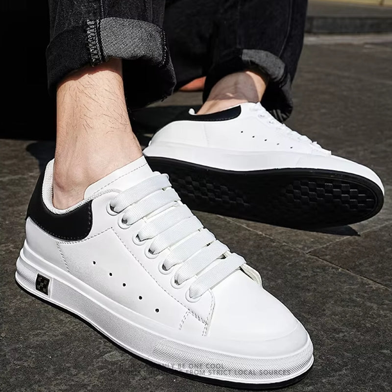 Elevate Your Style and Comfort Leisure Sport Shoes 6cm Men Sneakers - Tophatter Daily Deals