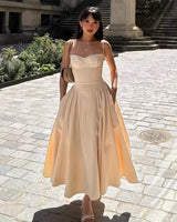Elegant Events Corset Dress Sexy Strapless Midi Dresses Midi Dresses - Tophatter Daily Deals