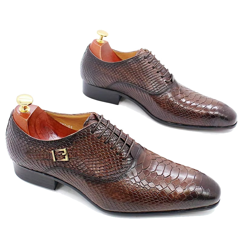 Modern Gentleman Business Shoes Men Dresses Shoes - Tophatter Daily Deals