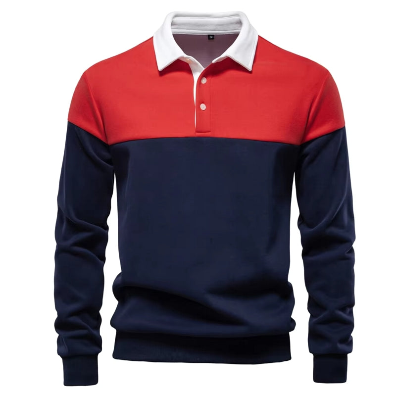 Men Cotton Blend for Business Sweatshirt Red Men's Clothing - Tophatter Daily Deals