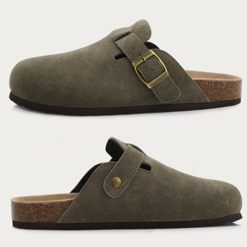 Unisex Clogs Cork Insole Sandals With Arch Support Men Sandals - Tophatter Daily Deals