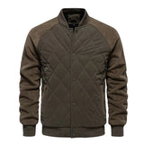 Men's Warm Thick Fleece Lining Jacket Army Green Men Jackets - Tophatter Daily Deals