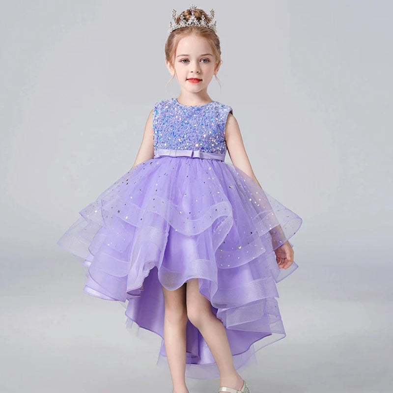 3-13 years Sequin Lace Tuxedo Dress for girls kids clothing - Tophatter Daily Deals