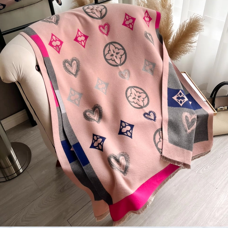 Winter Warm Cashmere Wraps Women Scarf Shawl Scarf - Tophatter Daily Deals