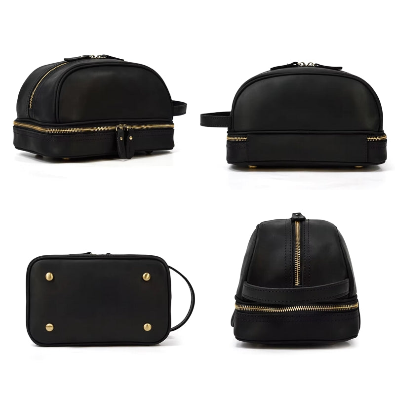 Premium Unisex Genuine Leather Clutch Bag Bag - Tophatter Daily Deals