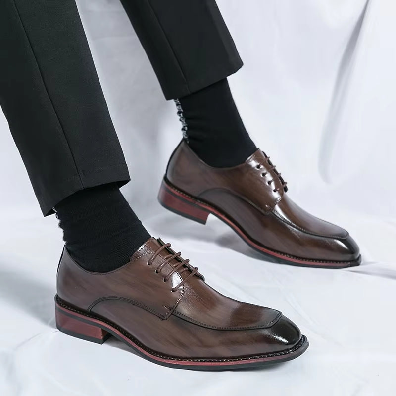 Fashion Formal Office Business Leather Shoes Men Dresses Shoes - Tophatter Daily Deals