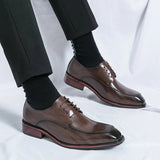 Fashion Formal Office Business Leather Shoes Men Dresses Shoes - Tophatter Daily Deals