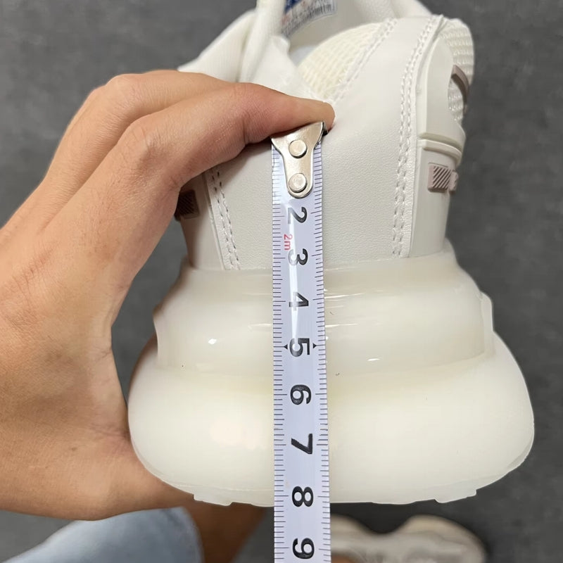Unisex Men Increase Insole 8cm Sneaker High Heel Sneaker - Tophatter Daily Deals