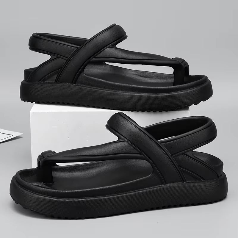 Casual Outdoor Sandal Men Beach Anti slip Shoes Men Sandals - Tophatter Daily Deals