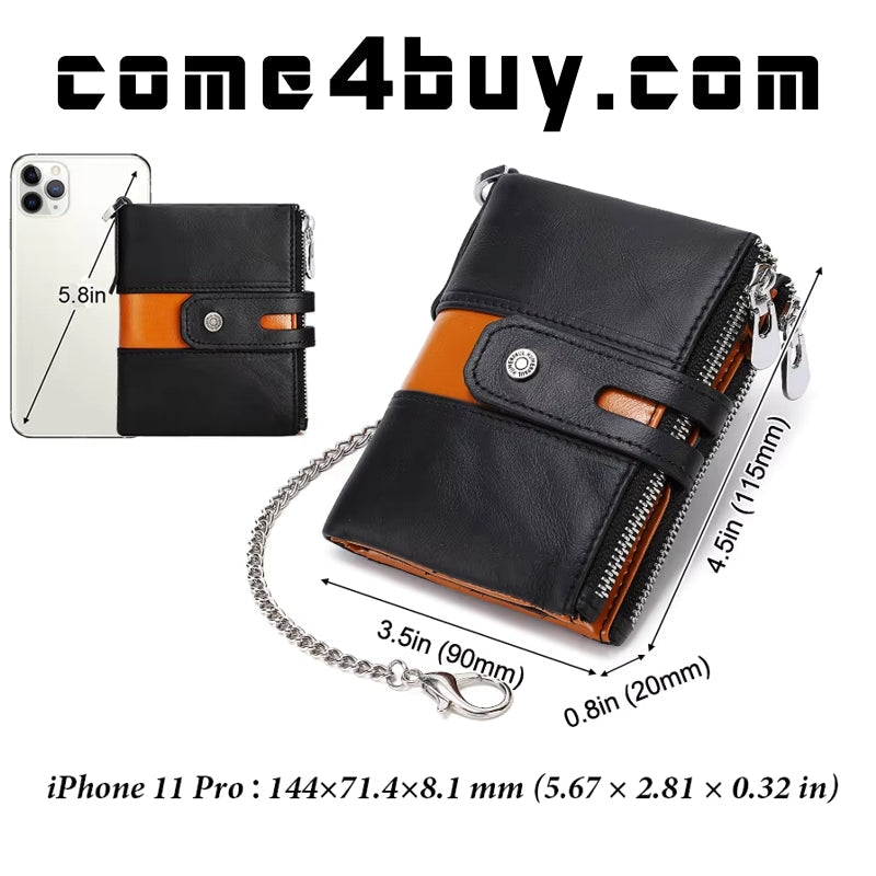 Fashion Quality Travel Purse Rfid Protected Credit Card Wallet Wallets - Tophatter Daily Deals