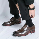 Fashion Formal Office Business Leather Shoes Men Dresses Shoes - Tophatter Daily Deals