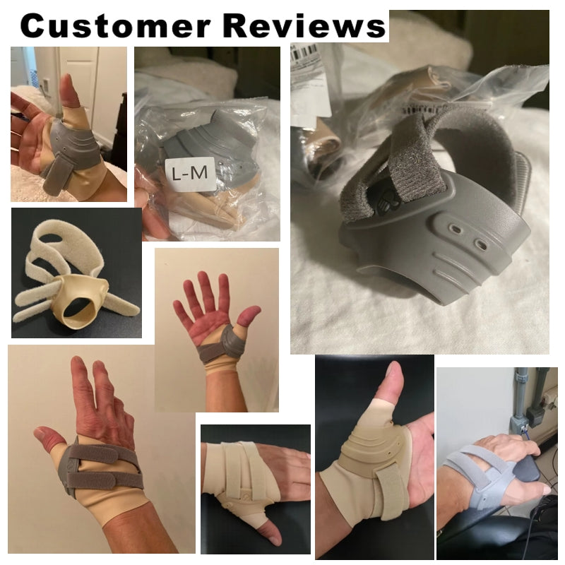 Thumb Stabilizing Orthosis Thumb Sleeve for Women Men Therapy Support - Tophatter Daily Deals