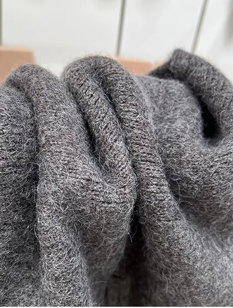 Winter Round Neck Vest Sweater Tops Blouses - Tophatter Daily Deals