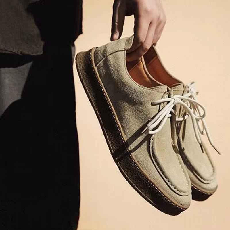 Fashion Men Classic Retro Suede Shoes Men Dresses Shoes - Tophatter Daily Deals