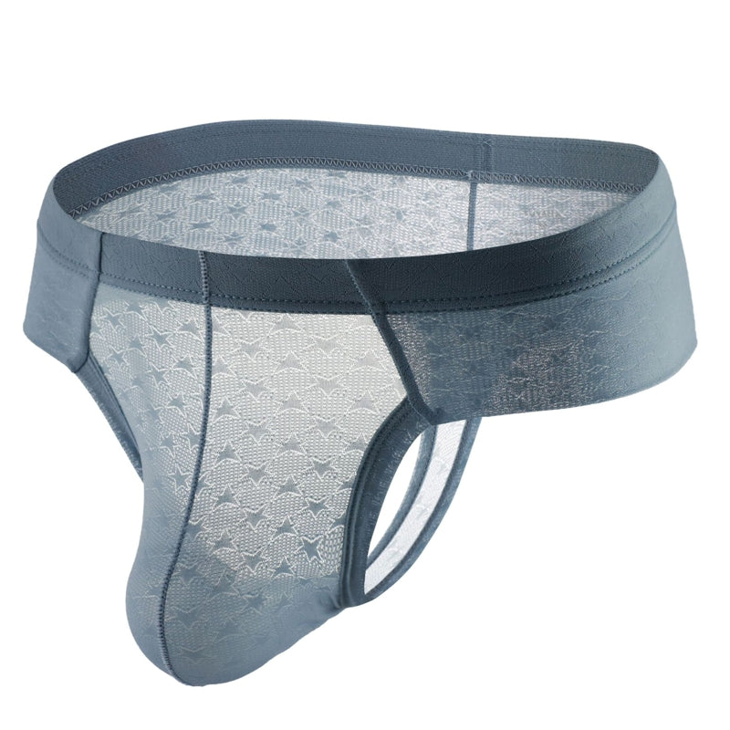 Men Briefs Ice Silk Underwear Light Blue Men Briefs - Tophatter Daily Deals