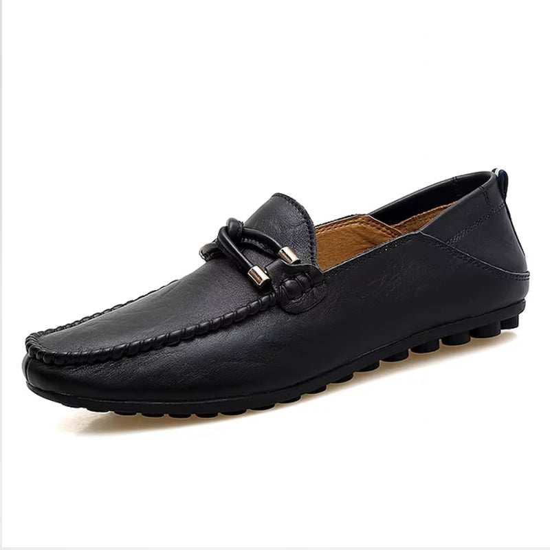 Men Casual Shoes Breathable Slip on Loafers Men Dresses Shoes - Tophatter Daily Deals