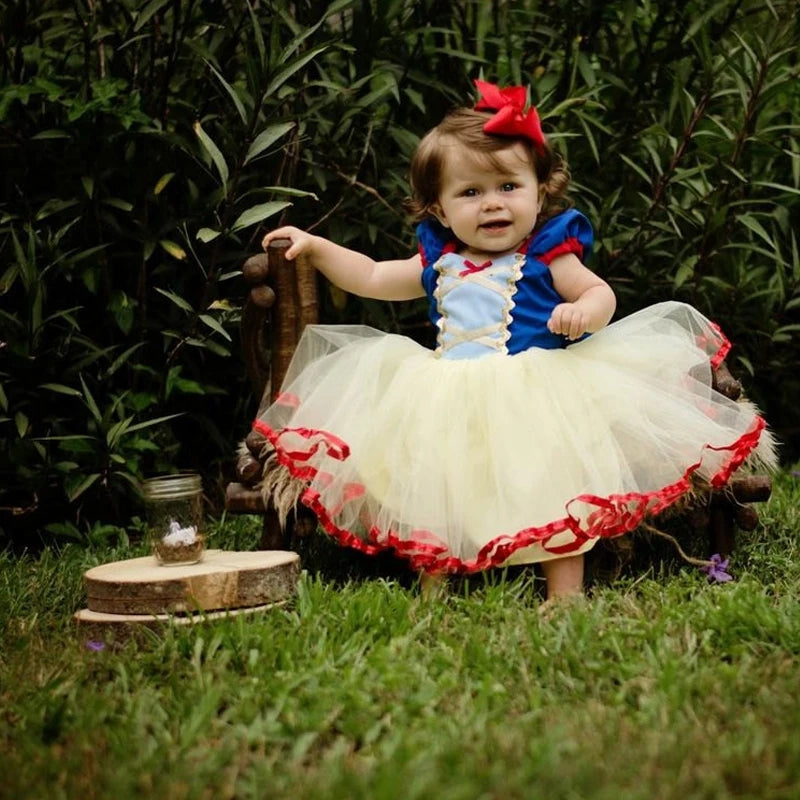 Carnival Costume Snow White Cosplay Dress for Girls kids clothing - Tophatter Daily Deals