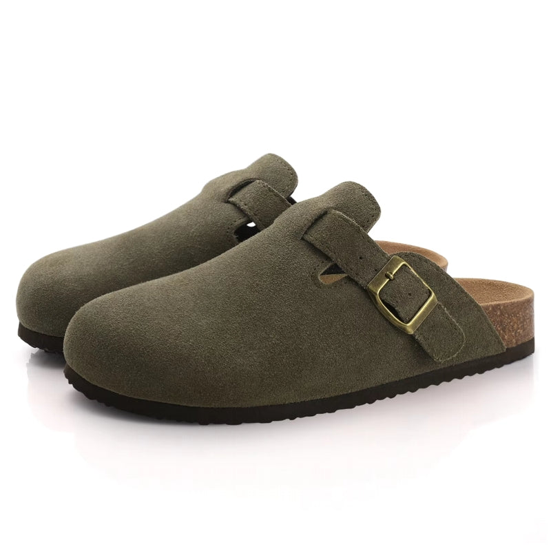 Unisex Clogs Cork Insole Sandals With Arch Support Men Sandals - Tophatter Daily Deals