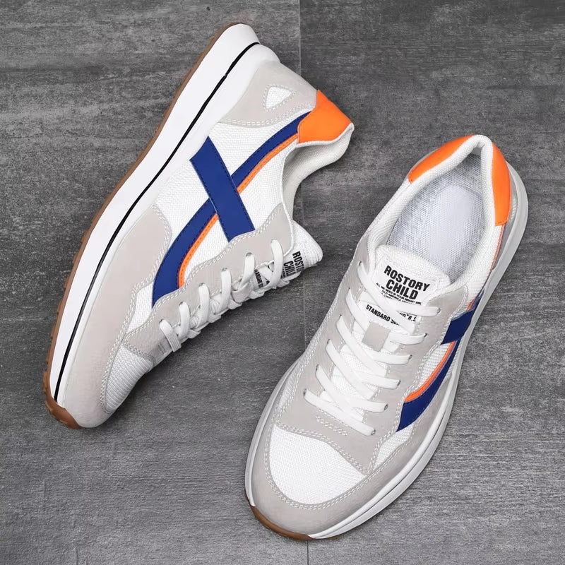 Men Elevator Sneakers Increase Shoes Men Sneakers - Tophatter Daily Deals