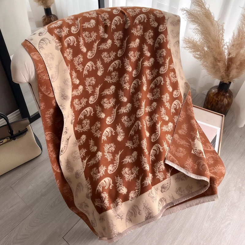 Women Scarf Warm British Style Thicken Shawl Scarf - Tophatter Daily Deals