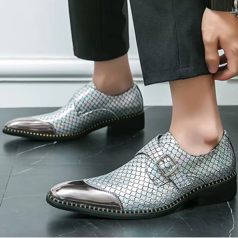 Golden Shoes For Men Men Dresses Shoes - Tophatter Daily Deals
