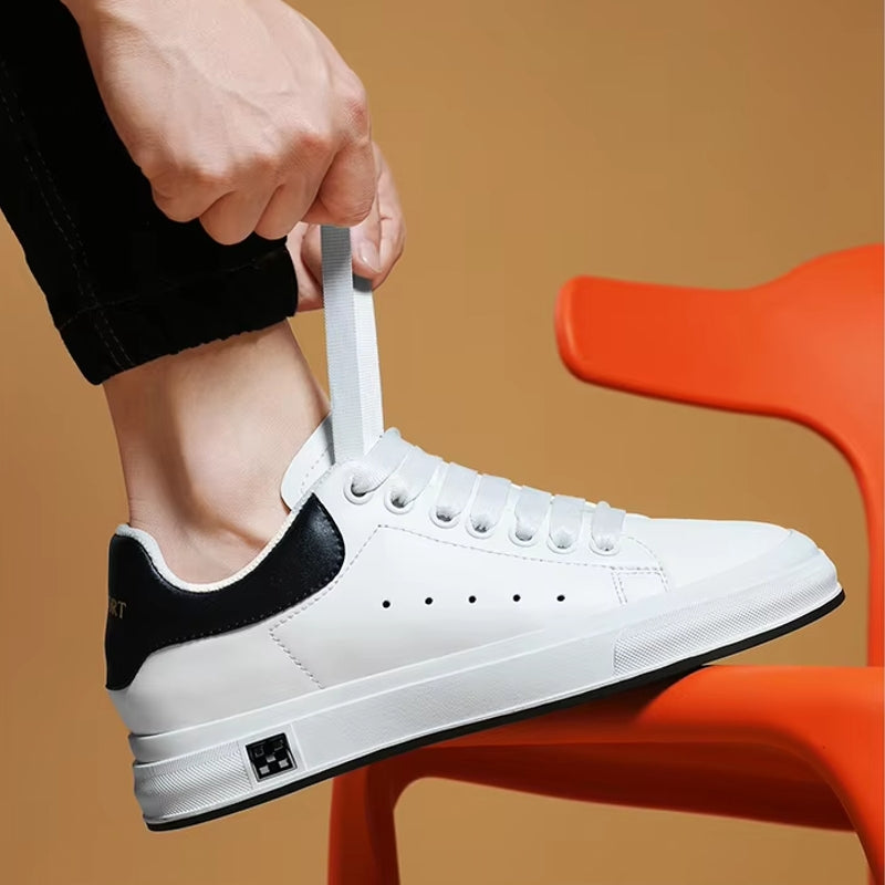 Elevate Your Style and Comfort Leisure Sport Shoes 6cm Men Sneakers - Tophatter Daily Deals